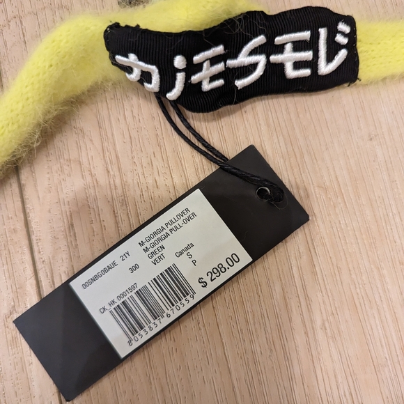 Diesel angora sweater with slits - Picture 2 of 3